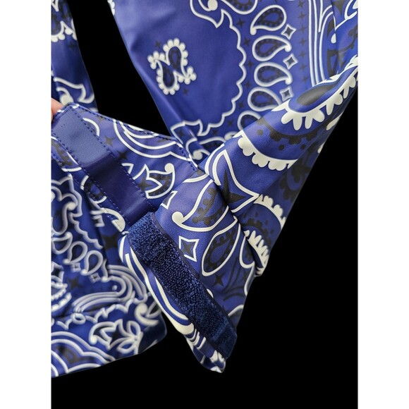 Guapi Pants Mens 32 Purple Bandana Cargo PU Leather LimitedEdition Aaron Wilhelm - Picture 14 of 16